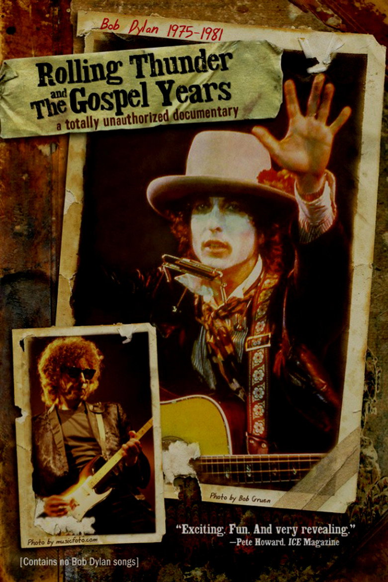 Bob Dylan 1975-1981: Rolling Thunder and the Gospel Years poster background