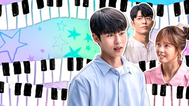 Ra-ra and Joon playing a duet, their hands almost touching over the piano keys