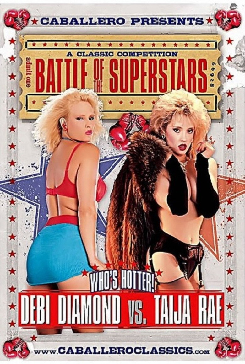 Battle of the Superstars: Debi Diamond vs Taija Rae poster background