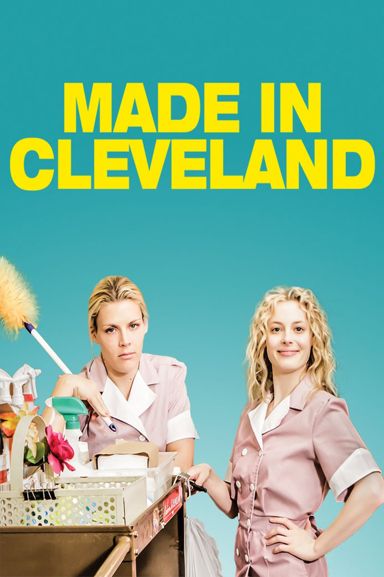Made in Cleveland poster background