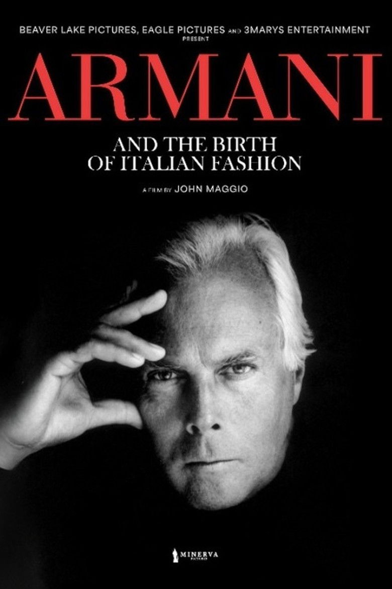 Armani and the Birth of Italian Fashion poster background
