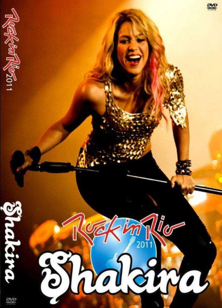 Shakira: Live at Rock in Rio poster background