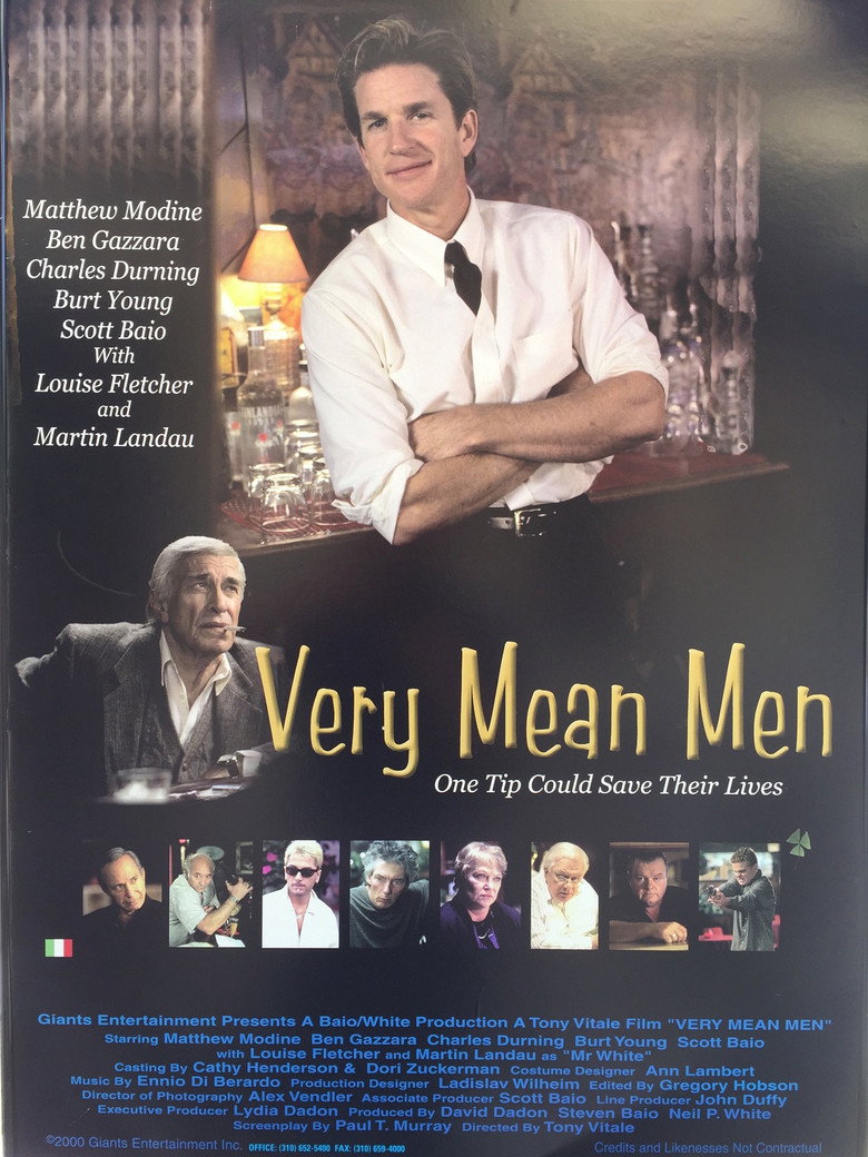 Very Mean Men poster background