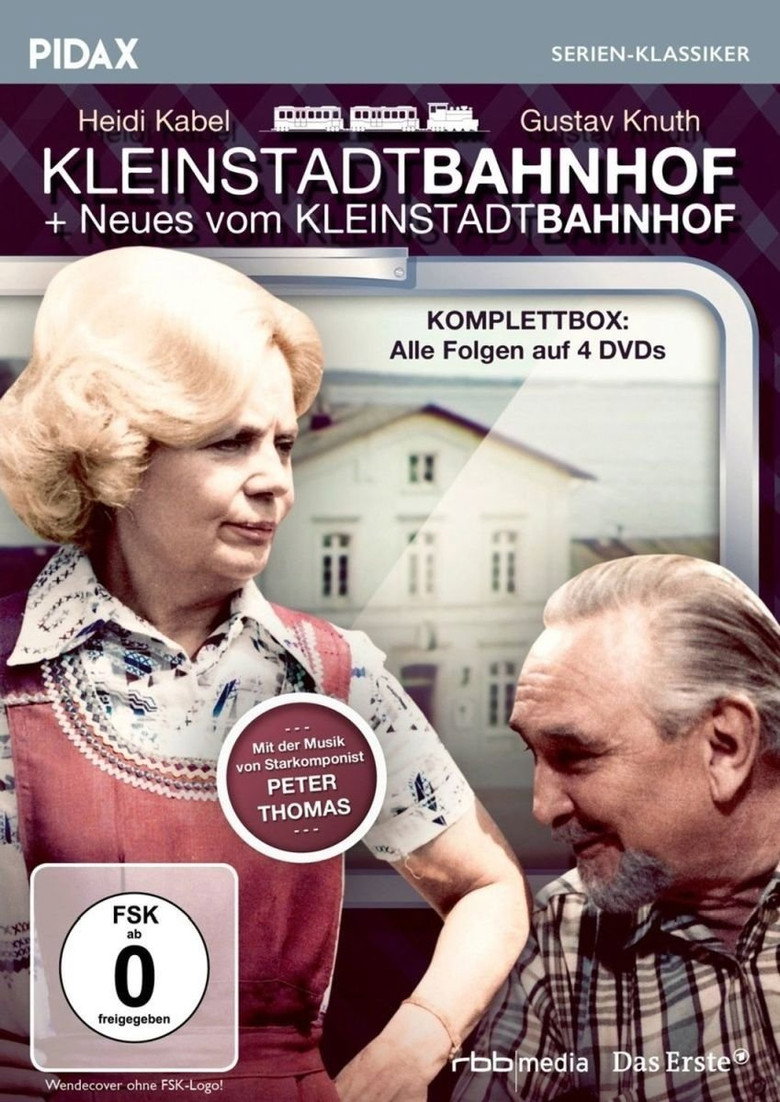 Kleinstadtbahnhof poster background