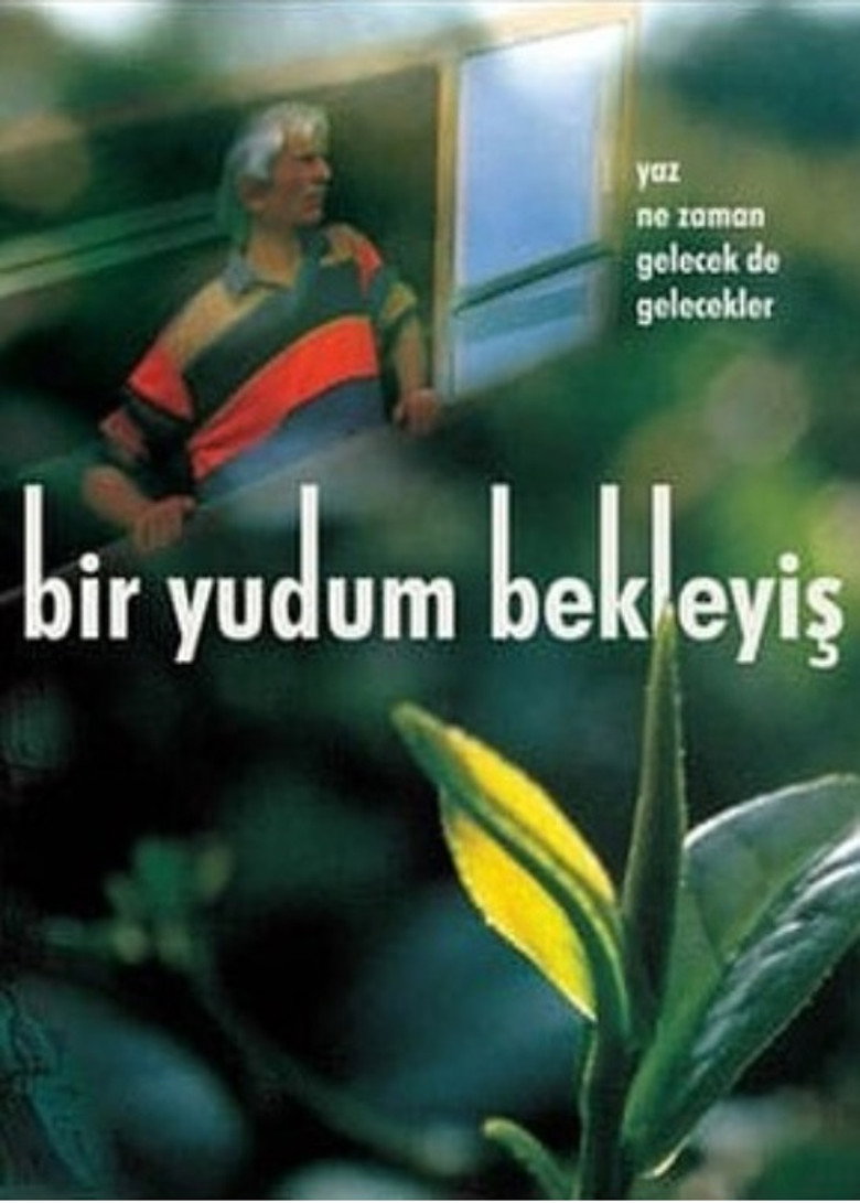 Bir Yudum Bekleyiş poster background