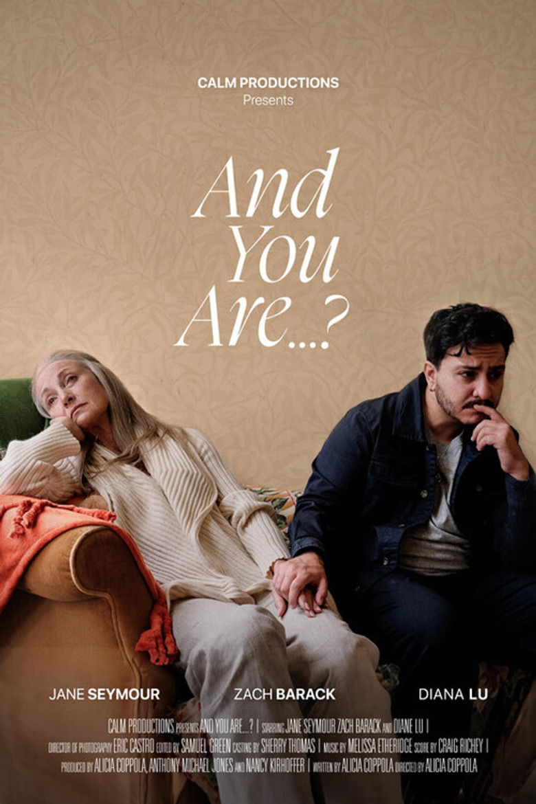 And You Are? poster background