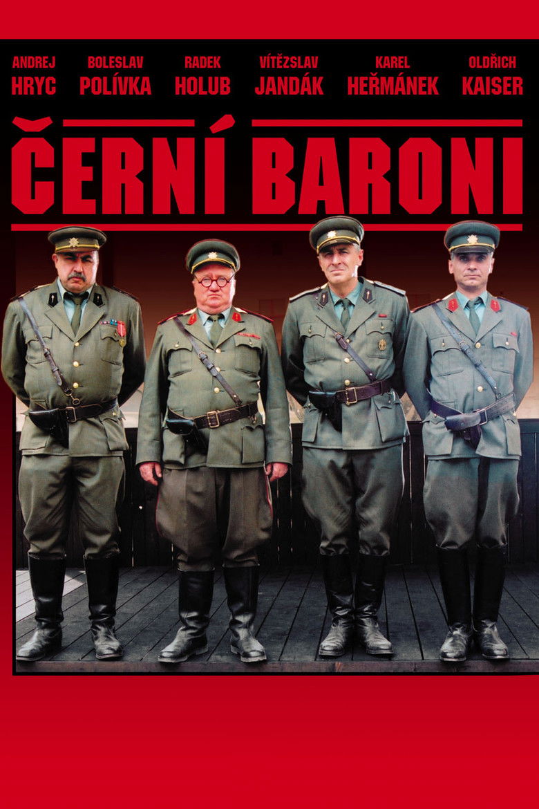 Černí baroni poster background