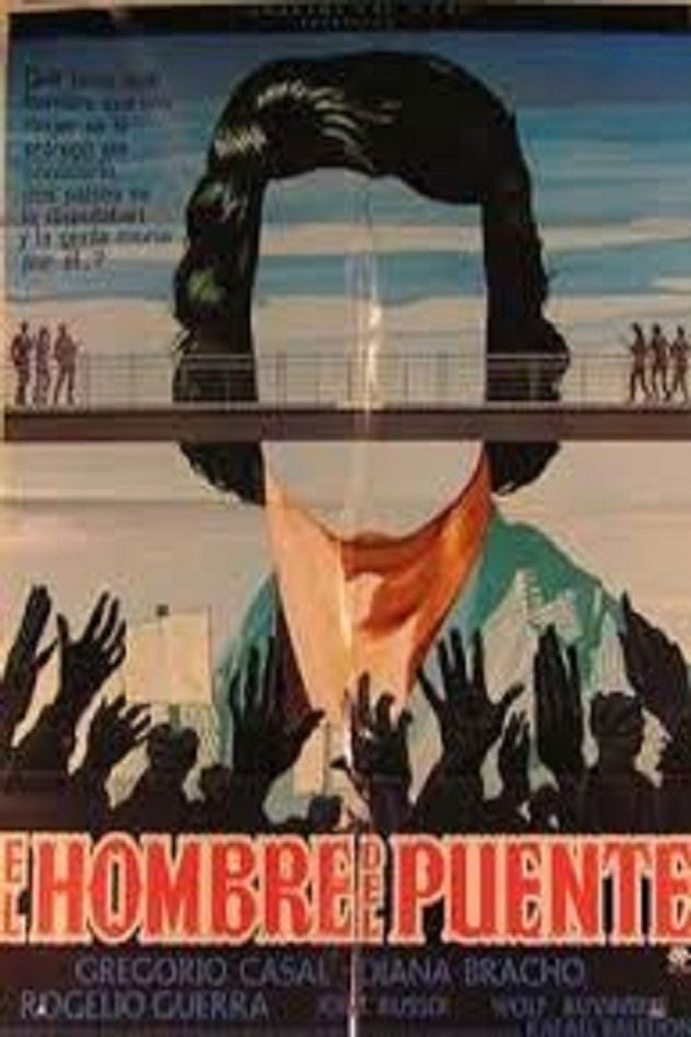 El hombre del puente poster background