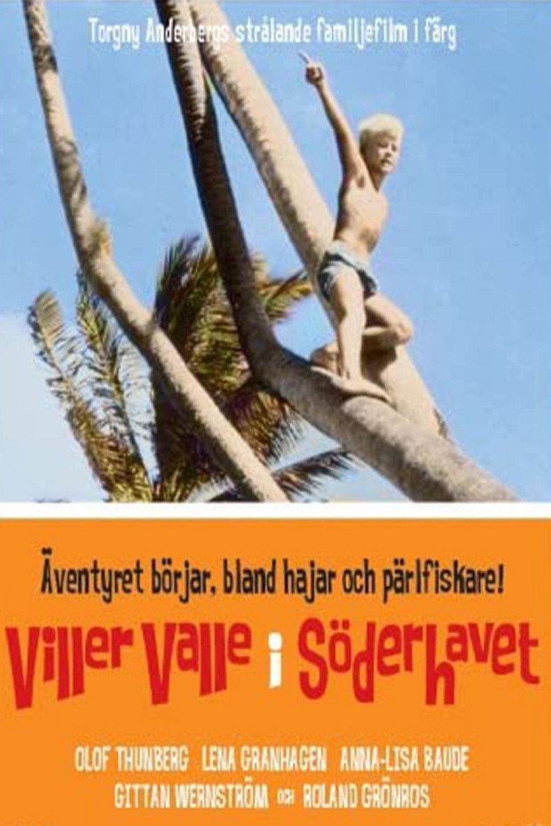 Villervalle i Söderhavet poster background