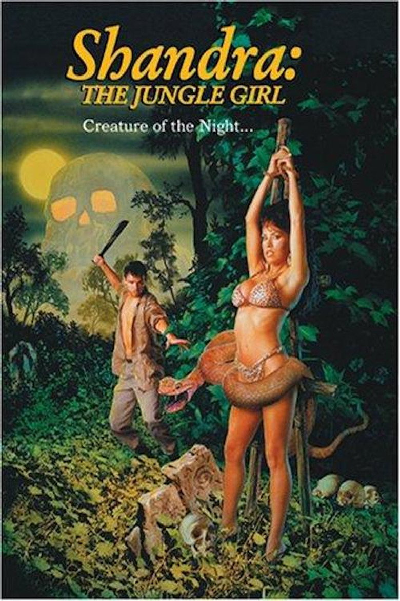 Shandra: The Jungle Girl poster background