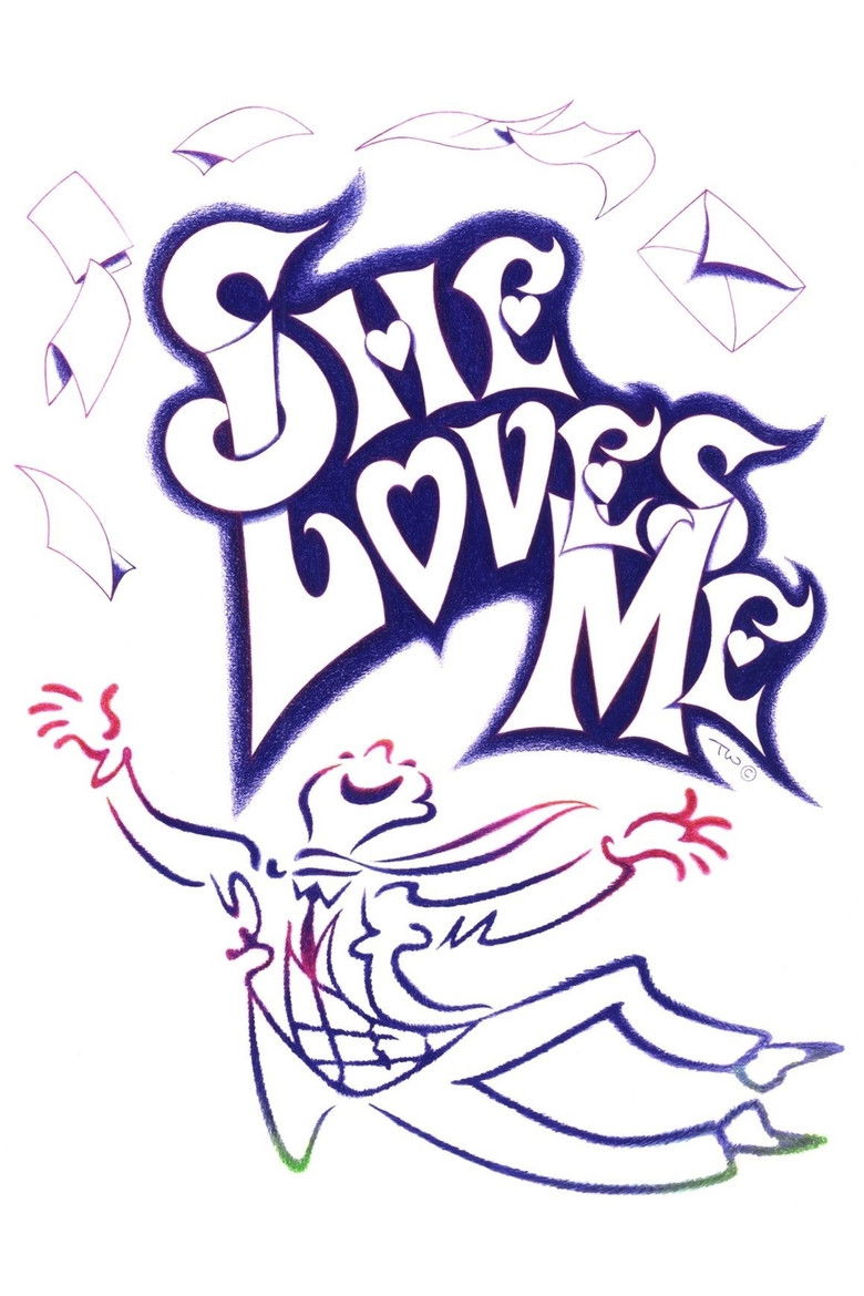 She Loves Me poster background