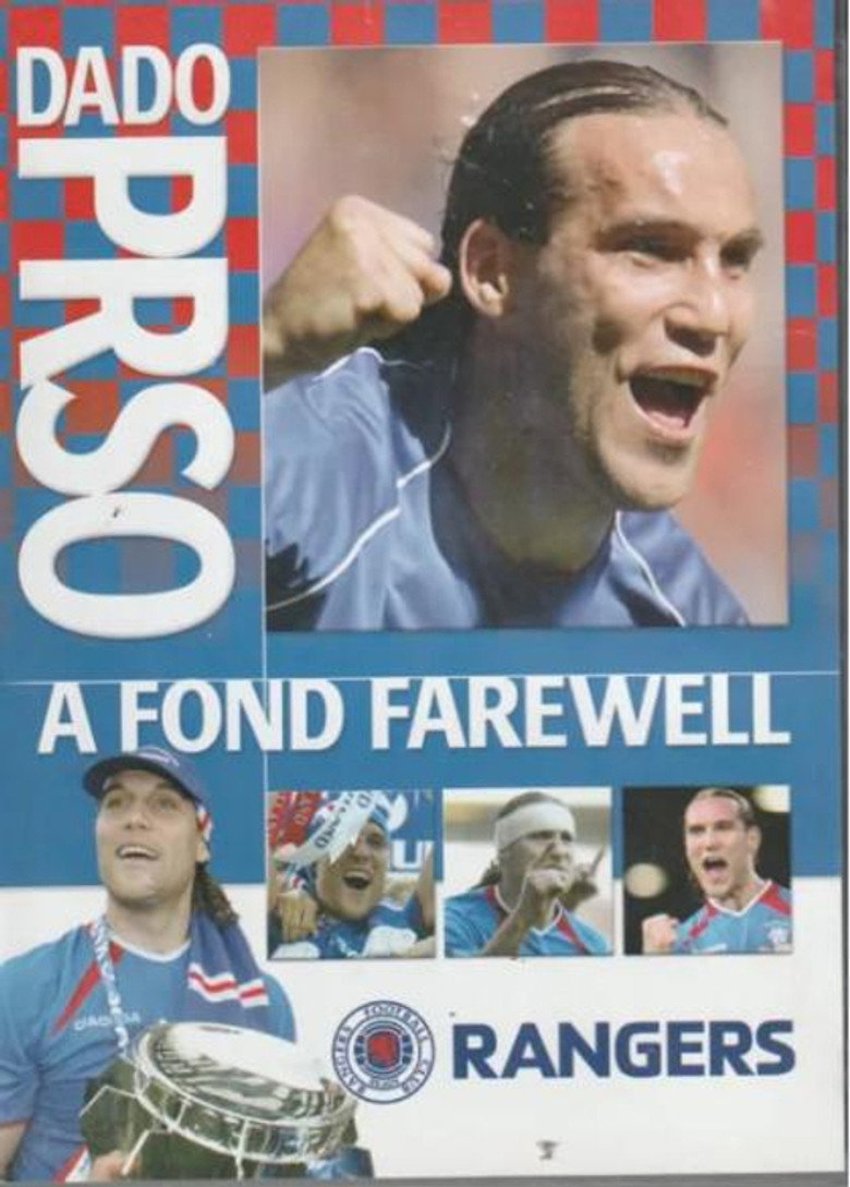 Dado Prso - Goodbye and Thanks poster background