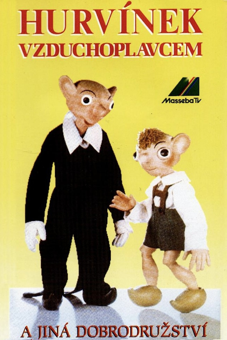 Hurvínek vzduchoplavcem poster background