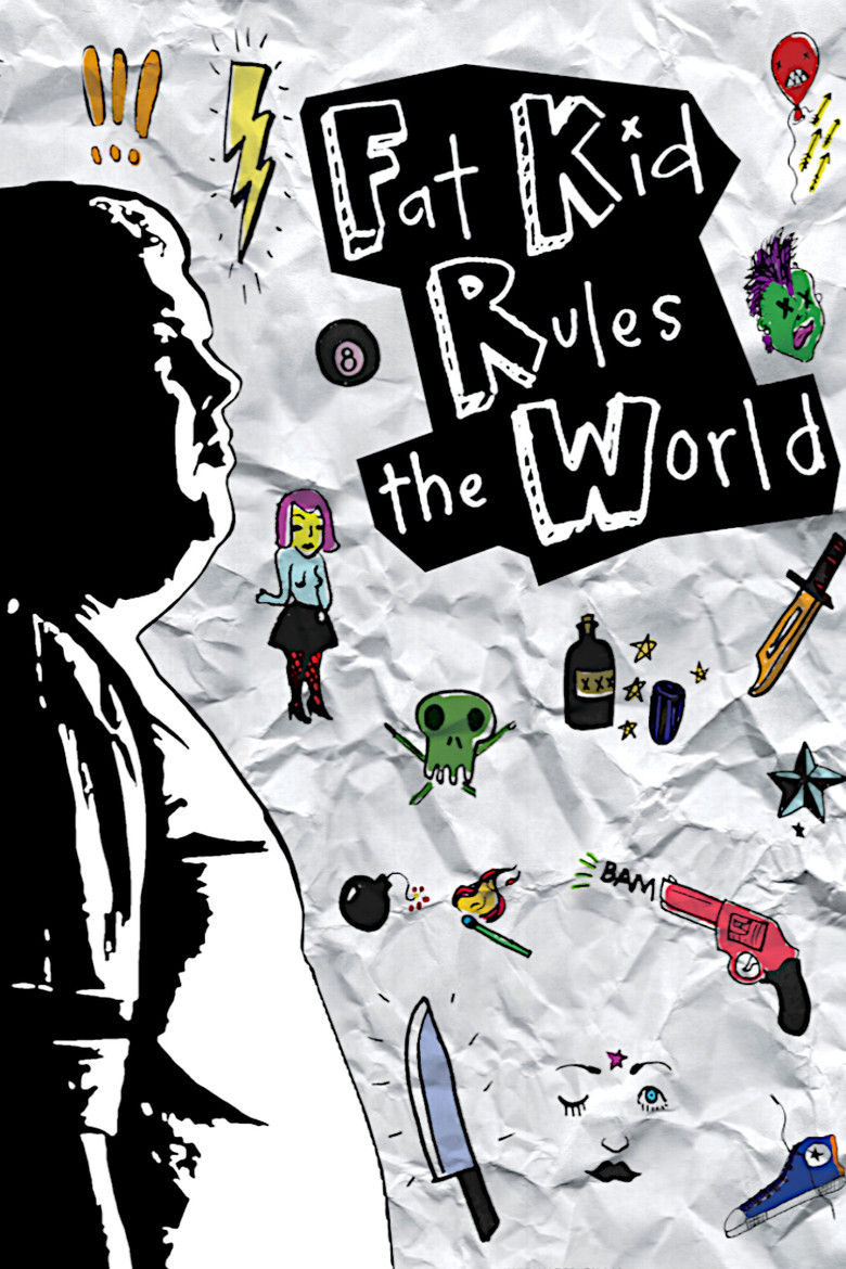 Fat Kid Rules The World poster background