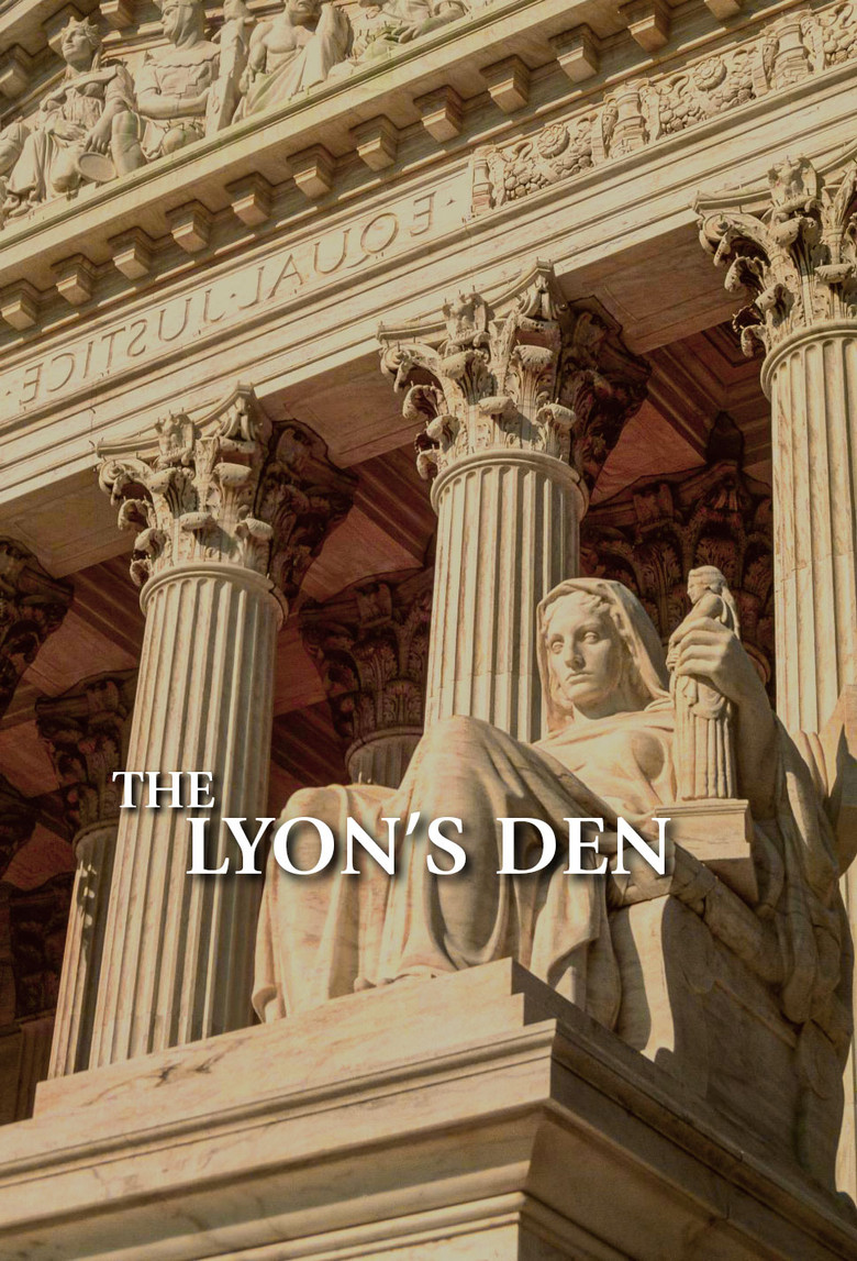 The Lyon's Den poster background