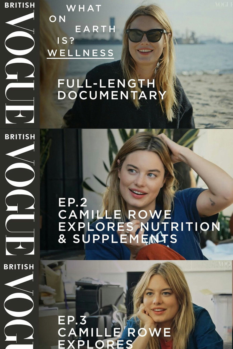 Camille Rowe Asks What On Earth Is Wellness? poster background