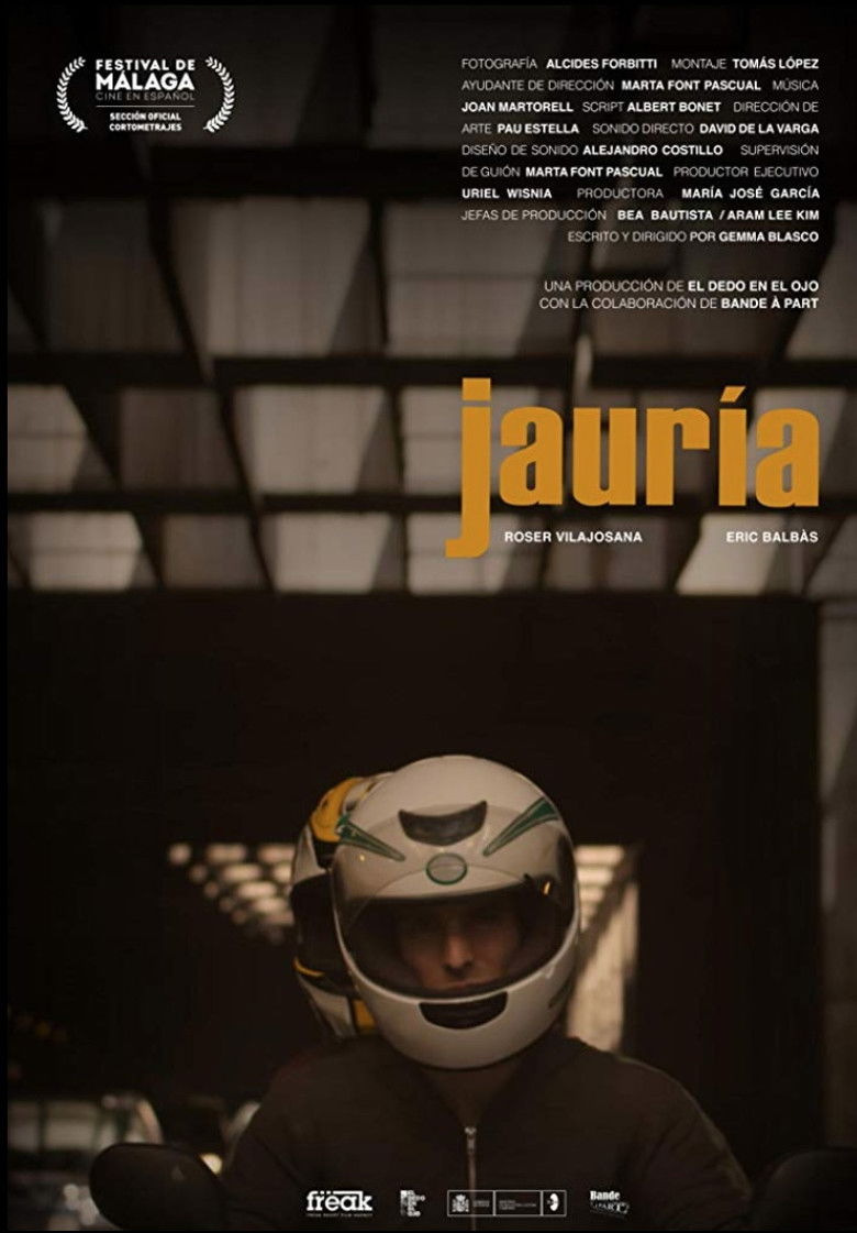 Jauría poster background