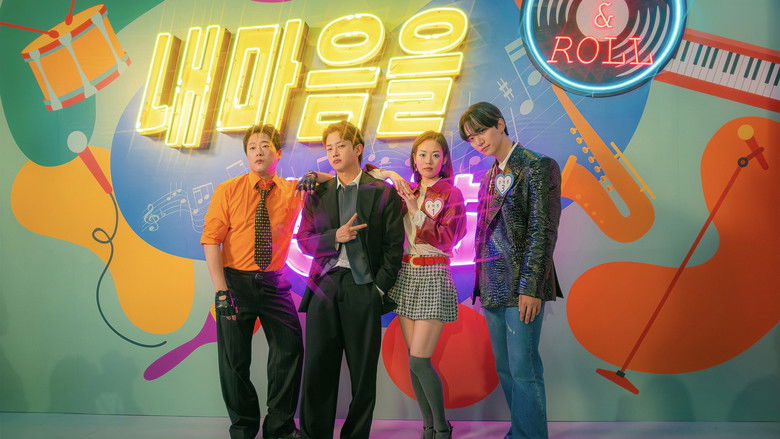 Oh Mi-seon reviewing documents