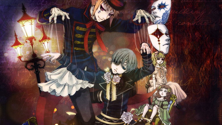 The dark, gothic aesthetic of the series interior.