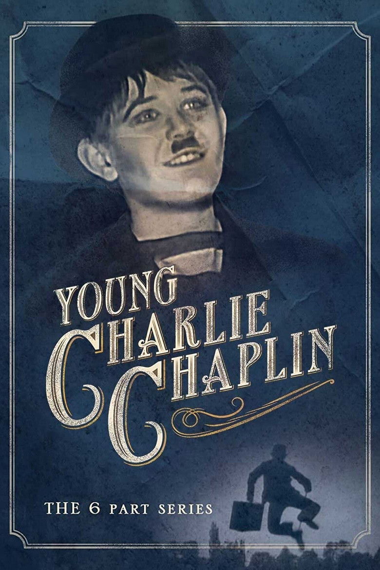 Young Charlie Chaplin poster background