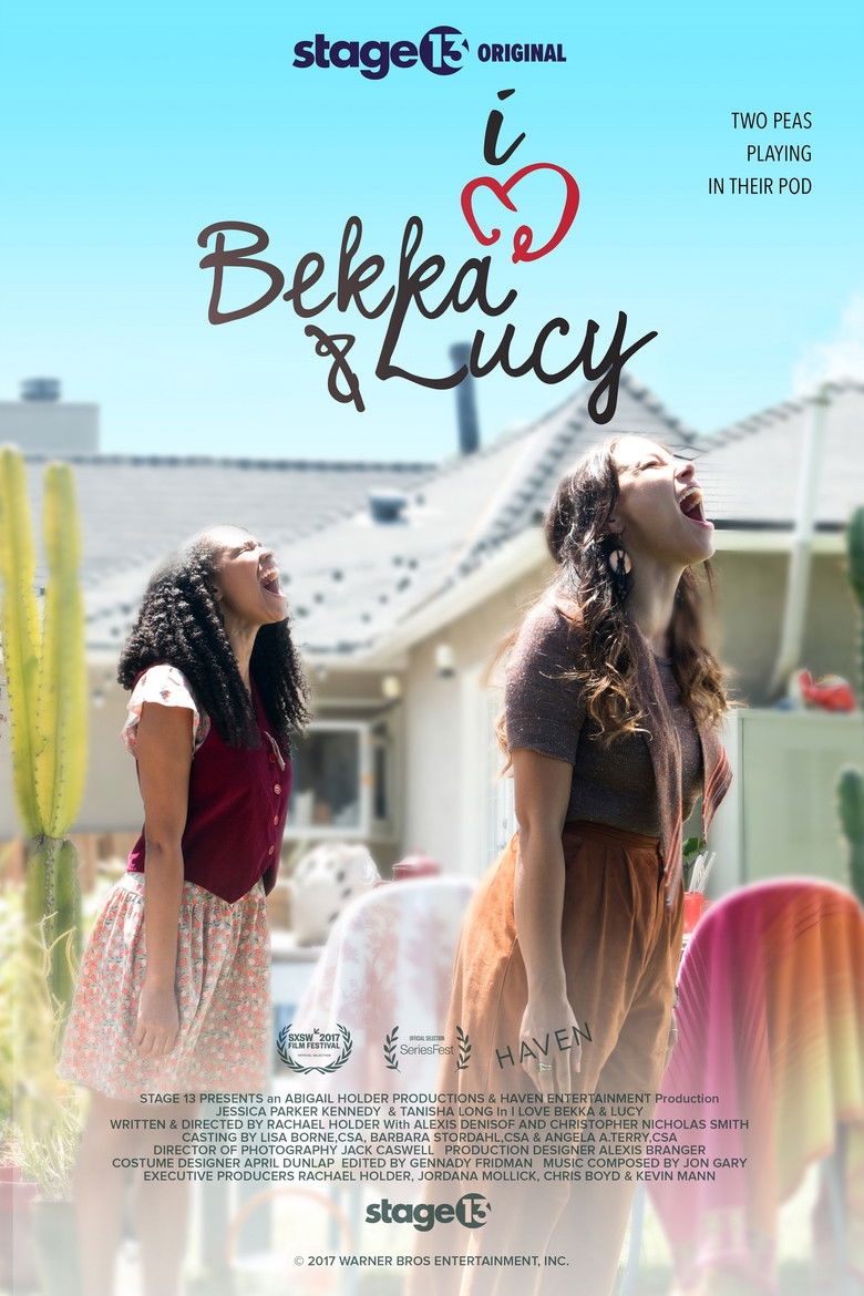 I Love Bekka & Lucy poster background