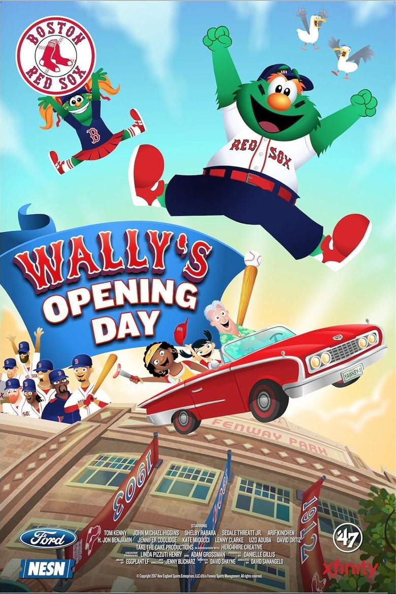 Wally's Opening Day poster background