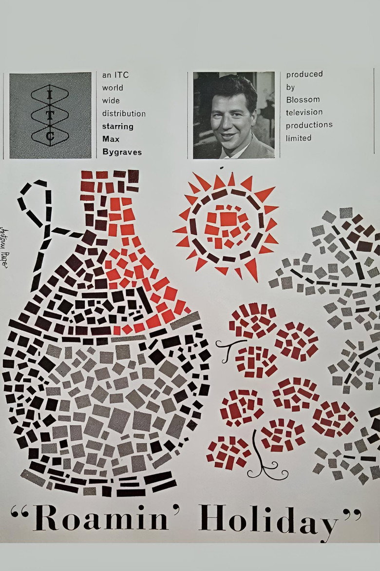 Roamin' Holiday poster background