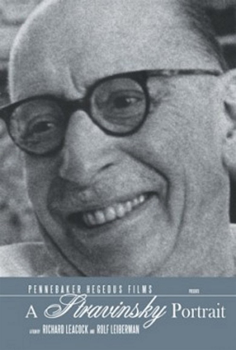 A Stravinsky Portrait poster background