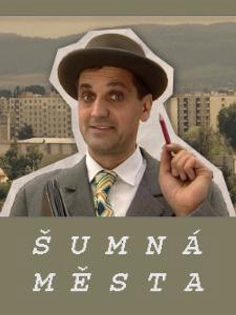 Šumná města poster background