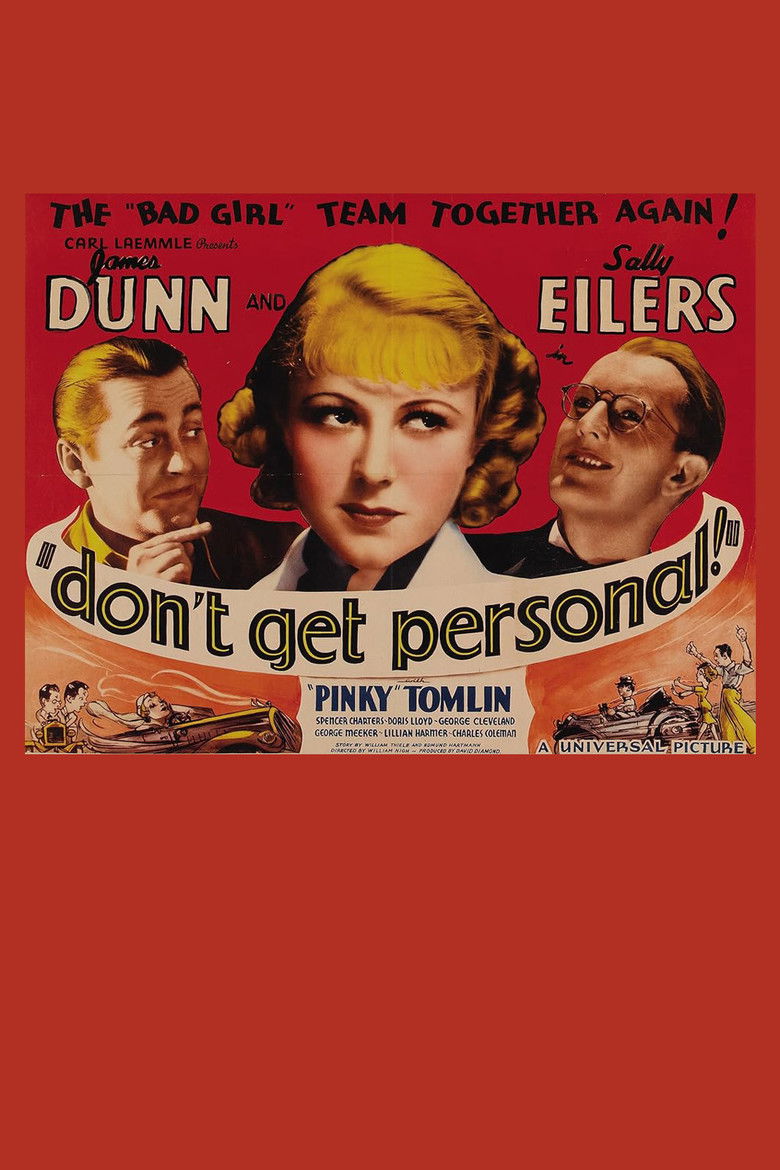 Don’t Get Personal poster background