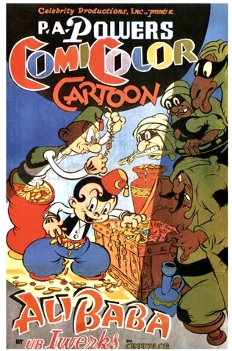 Ali Baba poster background