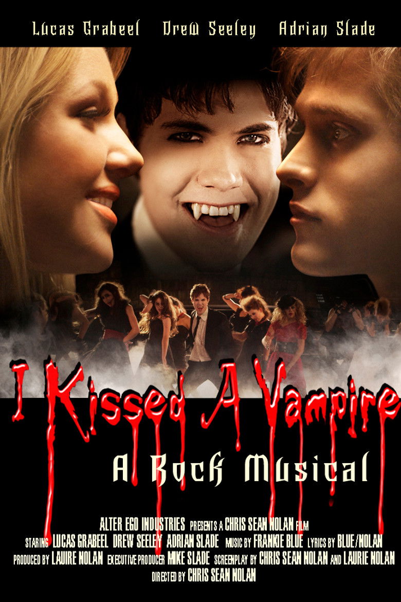 I Kissed a Vampire poster background