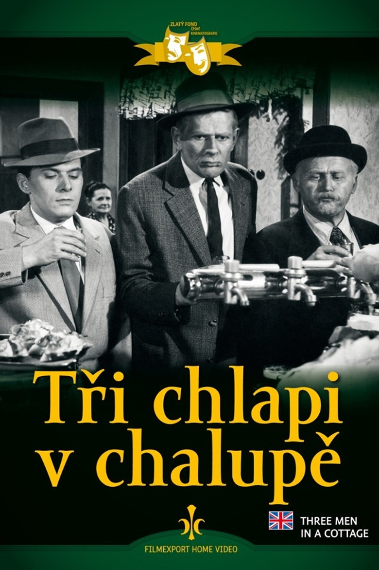 Tři chlapi v chalupě poster background
