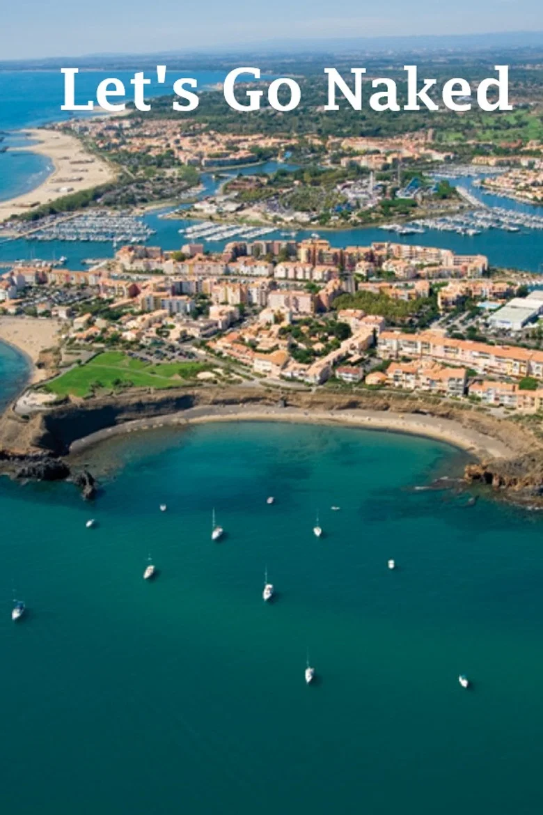 Let's Go Naked poster background