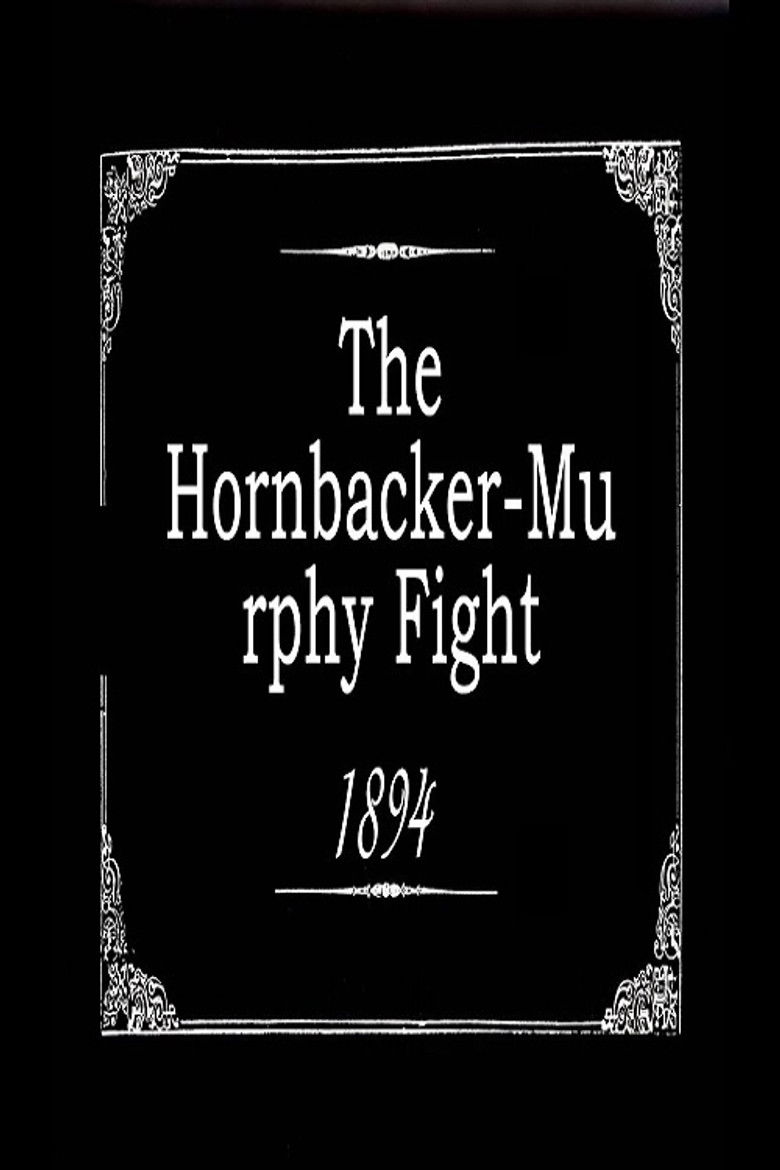 The Hornbacker-Murphy Fight poster background