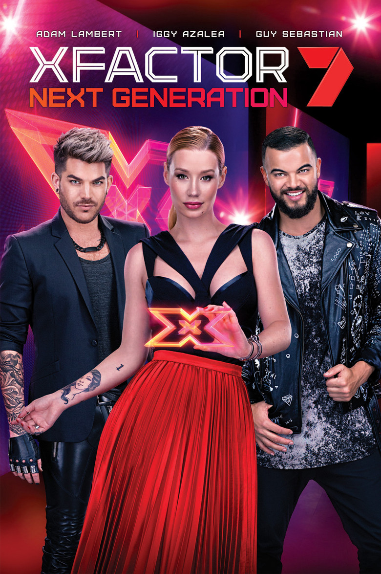The X Factor poster background