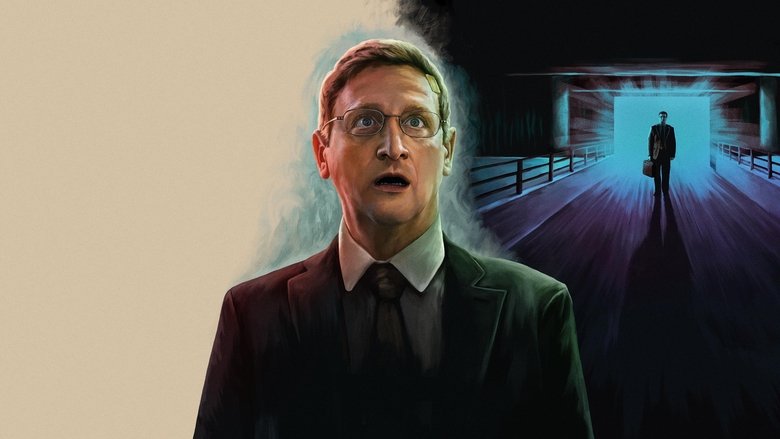 Ron sitting in his beige office, trying to process his crumbling reality