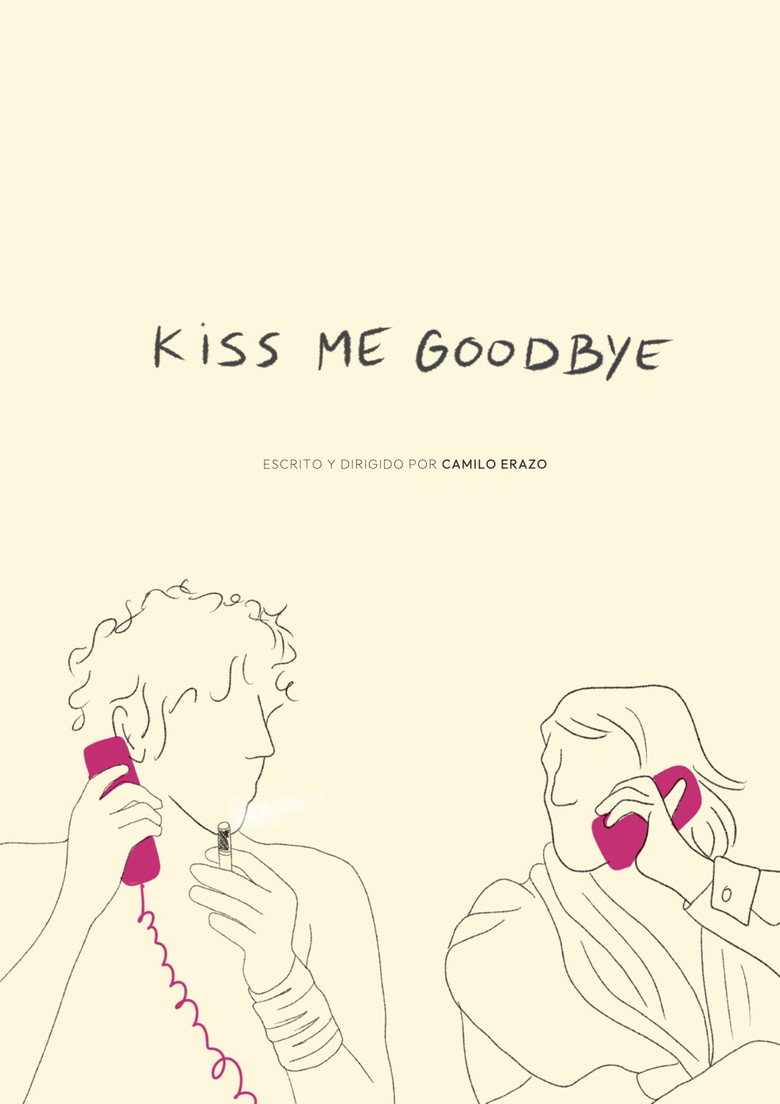 Kiss Me Goodbye poster background