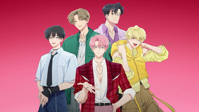 Two figures standing awkwardly in a brightly lit kitchen