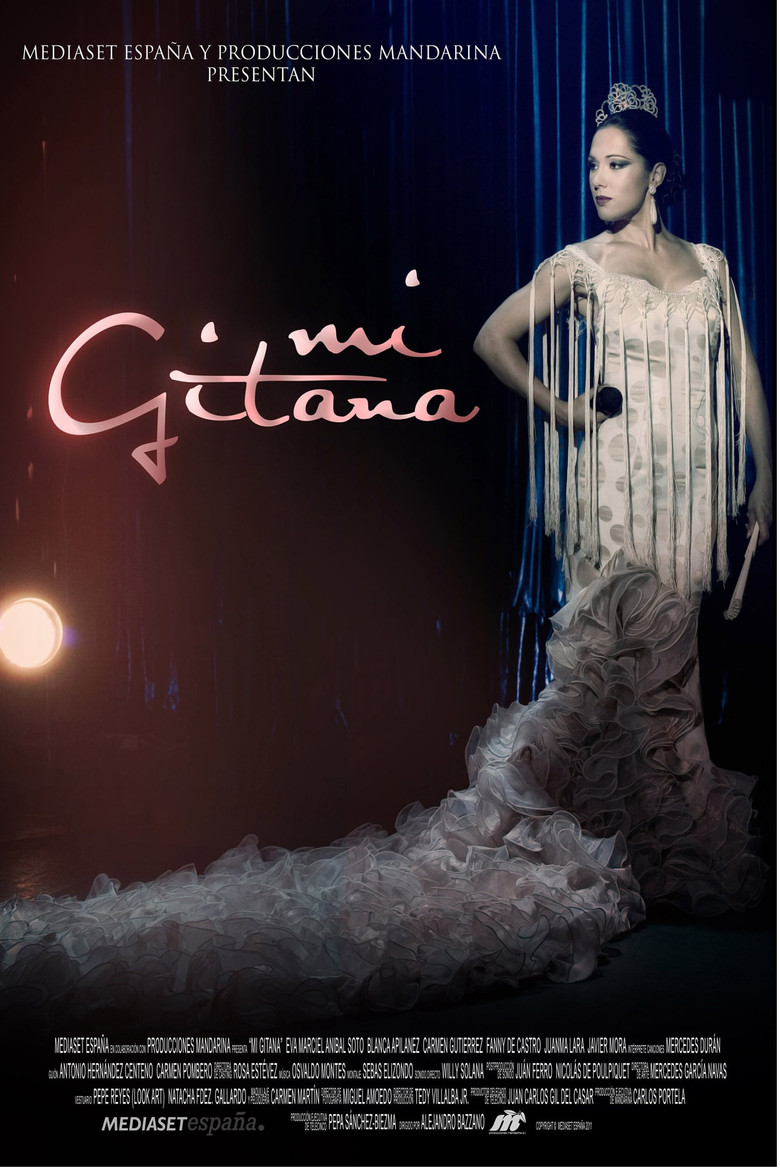 Mi Gitana poster background