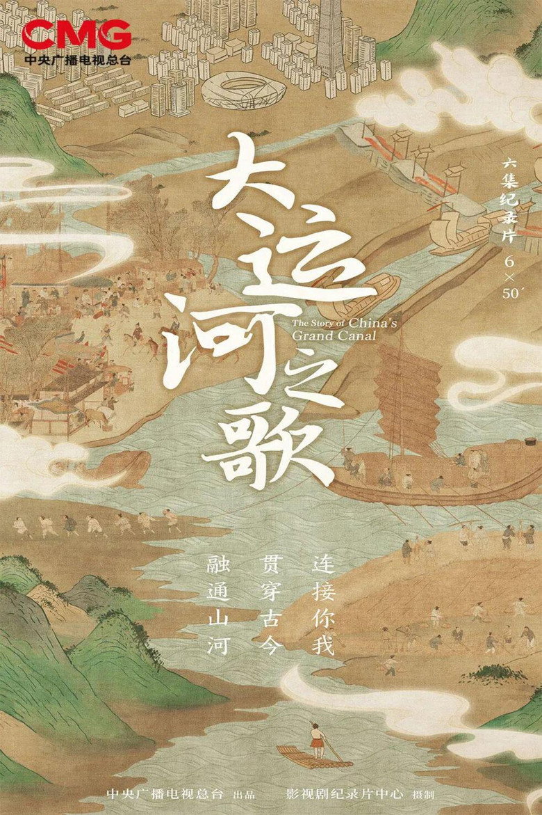 大运河之歌 poster background