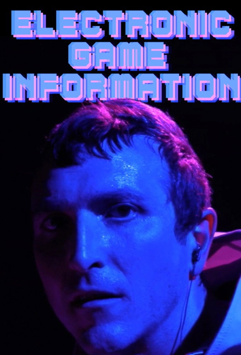 Electronic Game Information poster background