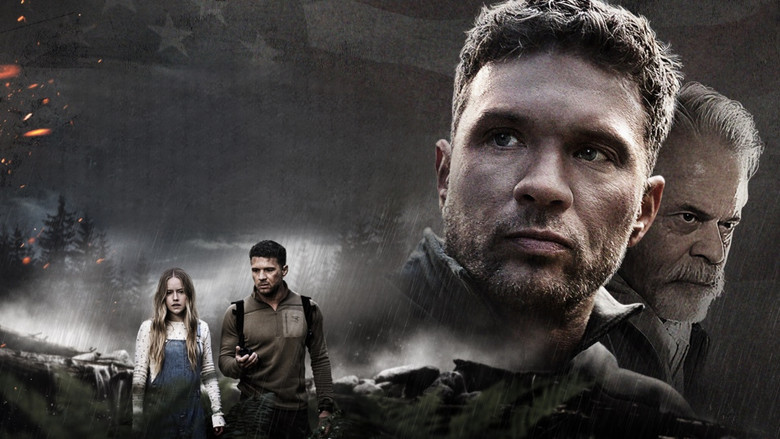 Danny calculating his approach in the damp forest