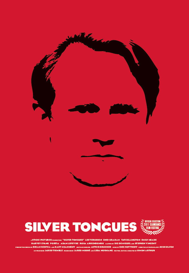 Silver Tongues poster background
