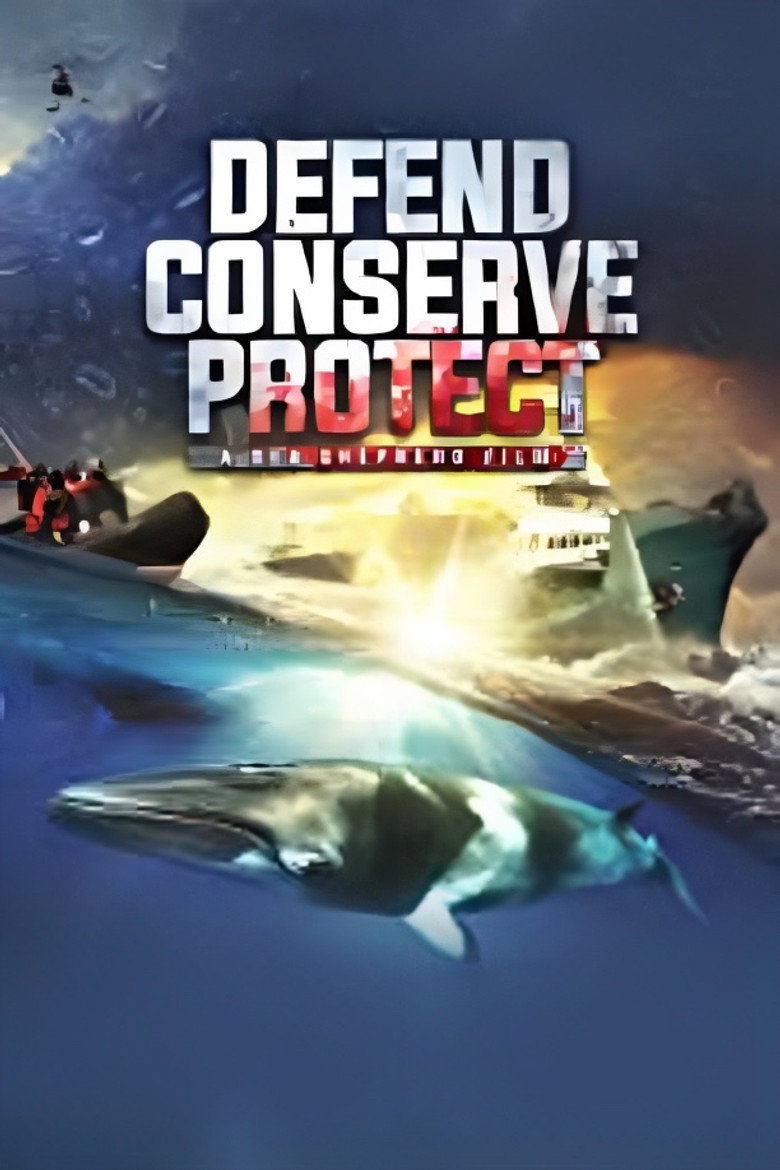 Defend, Conserve, Protect poster background