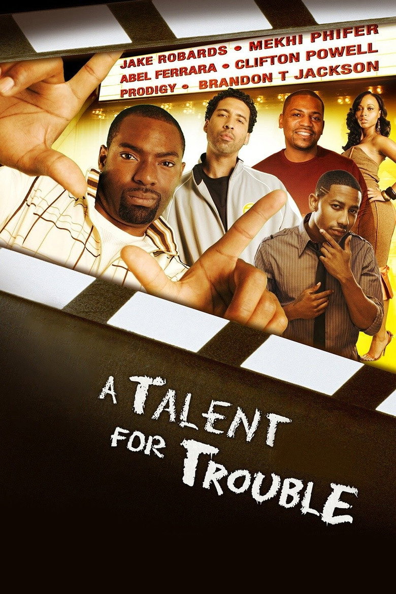 A Talent For Trouble poster background