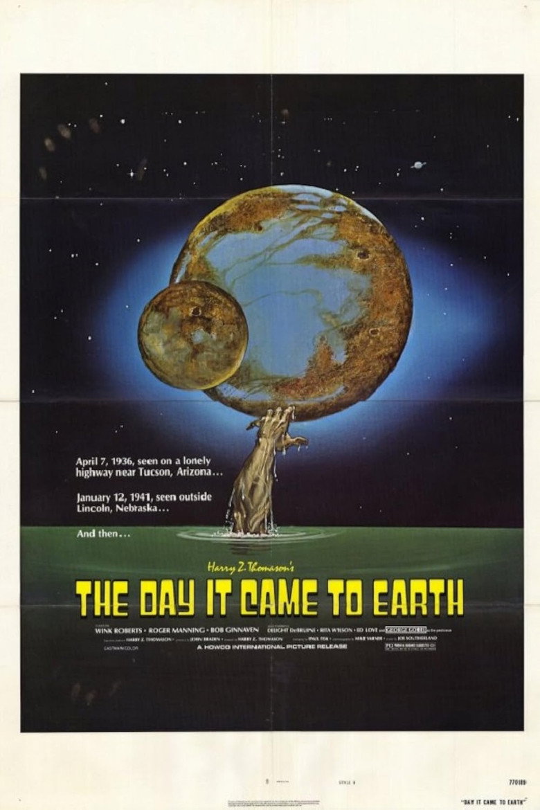 The Day It Came to Earth poster background