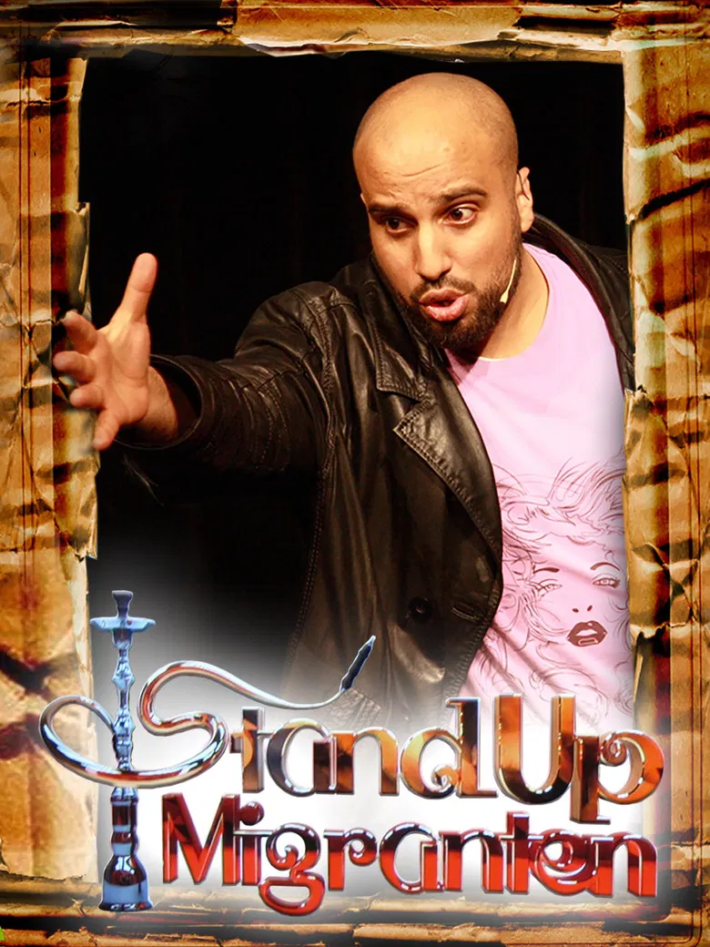 StandUpMigranten - Comedy mit allem und scharf poster background