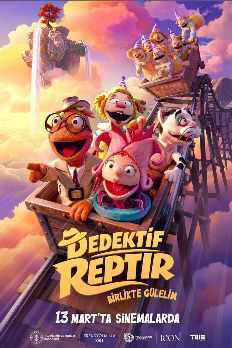 Dedektif Reptır: Birlikte Gülelim poster background