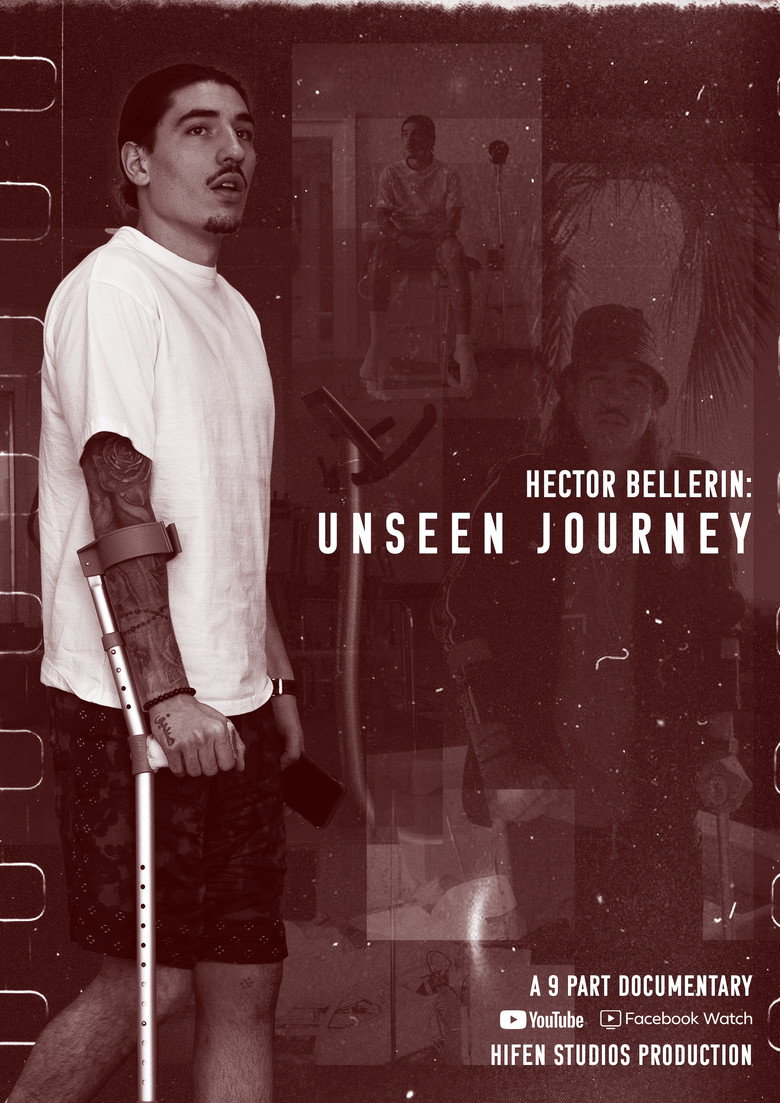 Unseen Journey: Héctor Bellerín poster background
